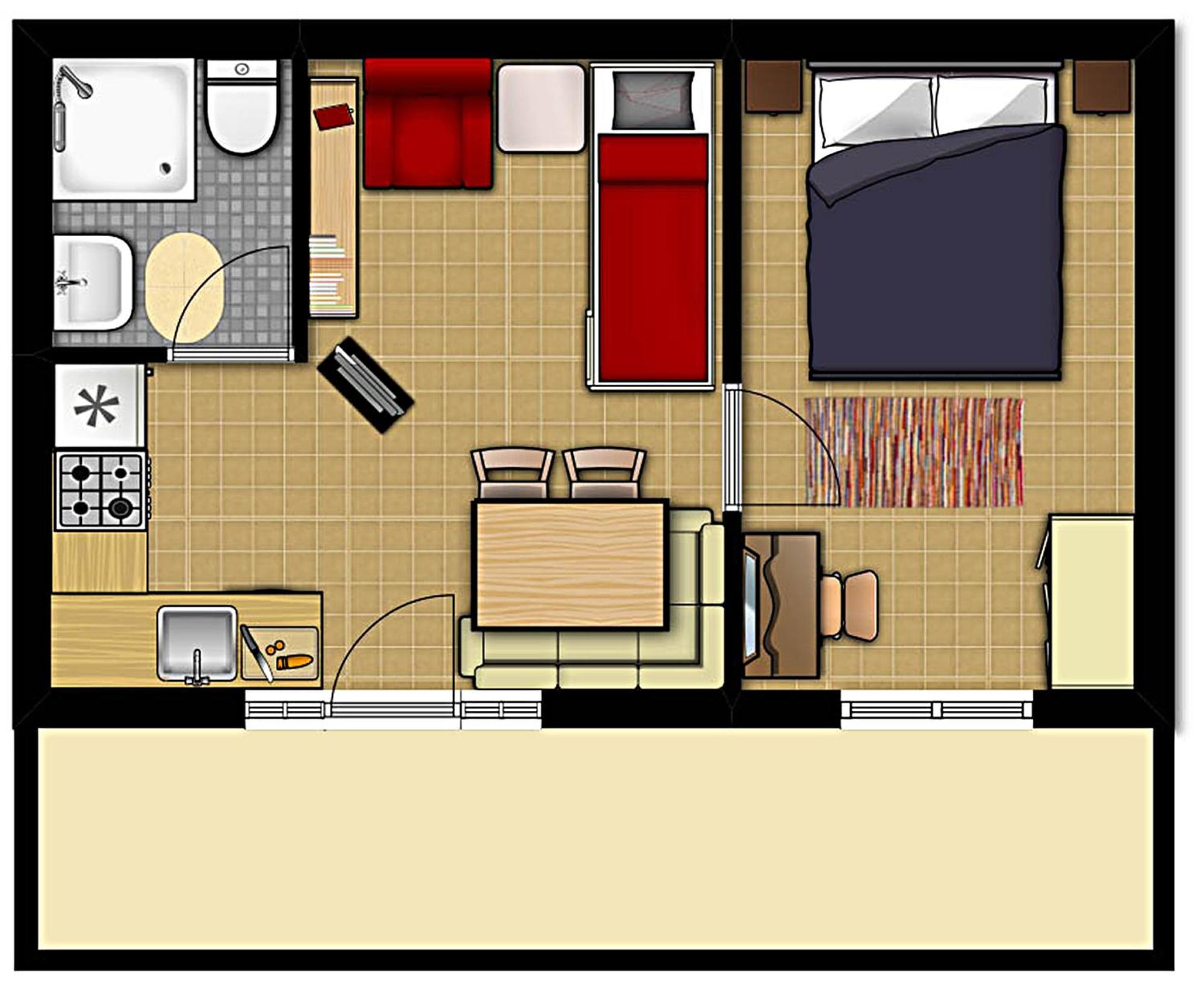 Philoxenia Hotel & Studios Rhodes City Room photo